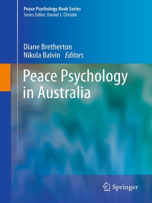 cover image of Peace Psychology in Australia